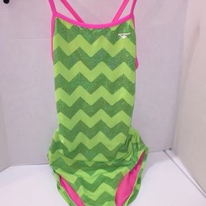 Preworn one piece swim suit